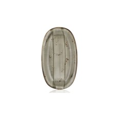 Блюдо By Bone серія "Harmony" овальне 29х17 см Supreme сіре (HA-SP-ZT-29-OV)