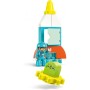 Конструктор LEGO DUPLO Town Пригоди на космічному шатлі 3-в-1 58 деталей (10422)