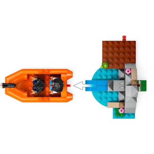 Конструктор LEGO Jurassic World Втеча річкою від тиранозавра (76975)