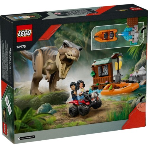 Конструктор LEGO Jurassic World Втеча річкою від тиранозавра (76975)