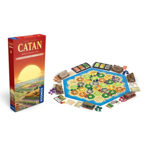 Настільна гра Rozum Catan Доповнення для 5-6 гравців (R101UA)