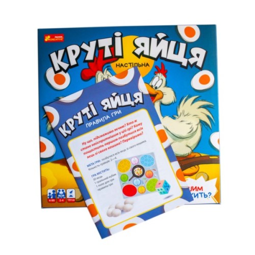 Настільна гра Ранок Круті яйця (4827476920993)