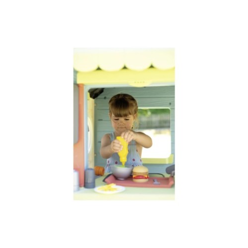 Ігровий будиночок Smoby Life "Шеф Хауз" з кухнею, касою, наб. посуду та аксесуарами (7600810407)