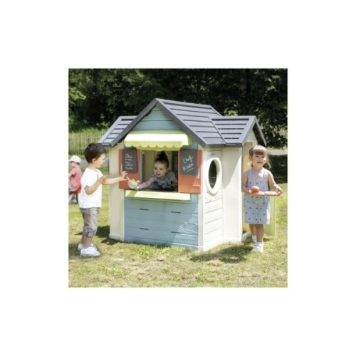 Ігровий будиночок Smoby Life "Шеф Хауз" з кухнею, касою, наб. посуду та аксесуарами (7600810407)