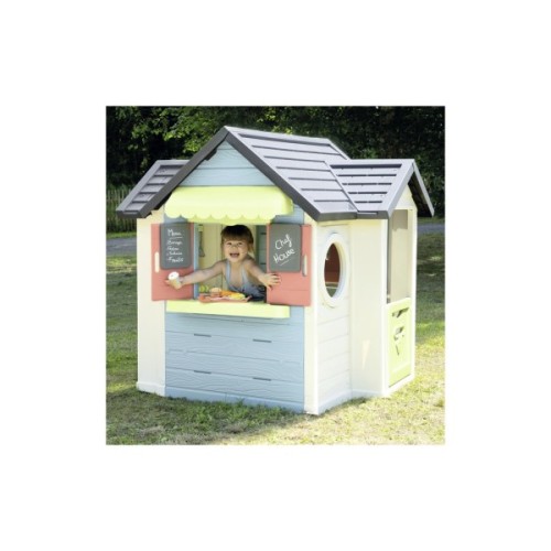 Ігровий будиночок Smoby Life "Шеф Хауз" з кухнею, касою, наб. посуду та аксесуарами (7600810407)