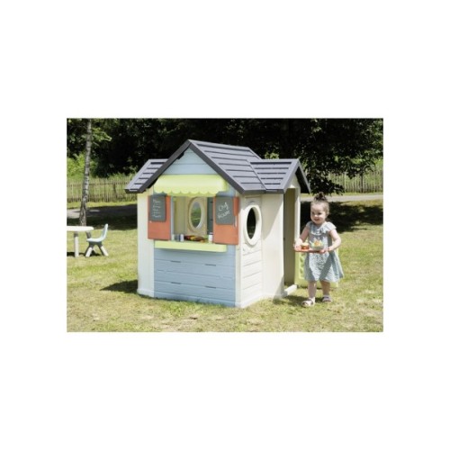 Ігровий будиночок Smoby Life "Шеф Хауз" з кухнею, касою, наб. посуду та аксесуарами (7600810407)