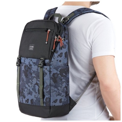 Рюкзак туристичний Pacsafe Slingsafe LX500 backpack чорний-камуфляжний (45330802)