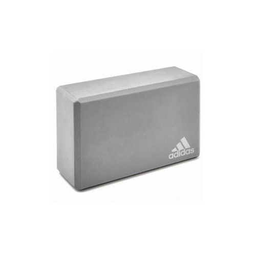 Блок для йоги Adidas Yoga Block ADYG-20100FOAM Уні 22.8x15.2x7.6 см Сірий (885652004121)