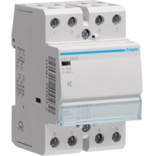 Автоматичний вимикач Hager 63 A 230V 4NO 3P (B) (ESC463S)