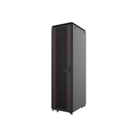 Шафа напольна Mirsan 26U GTV 19" 600x600, glass door (MR.GTV26U66DE.01)
