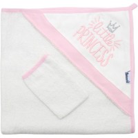 Рушник для купання дитячий Miniworld куточок (16065-pink)