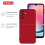 Чохол до мобільного телефона Intaleo SoftShell Samsung Galaxy A24 Red (1283126585746)