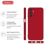 Чохол до мобільного телефона Intaleo SoftShell Samsung Galaxy A24 Red (1283126585746)