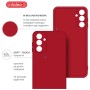 Чохол до мобільного телефона Intaleo SoftShell Samsung Galaxy A24 Red (1283126585746)