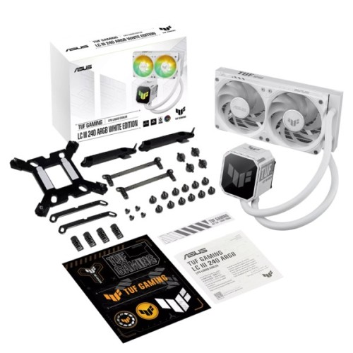 Система рідинного охолодження ASUS TUF Gaming LC III 240 ARGB White (90RC01J2-B0EAY0)