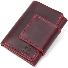 Портмоне Grande Pelle Матове вінтажне Бордове (11454)