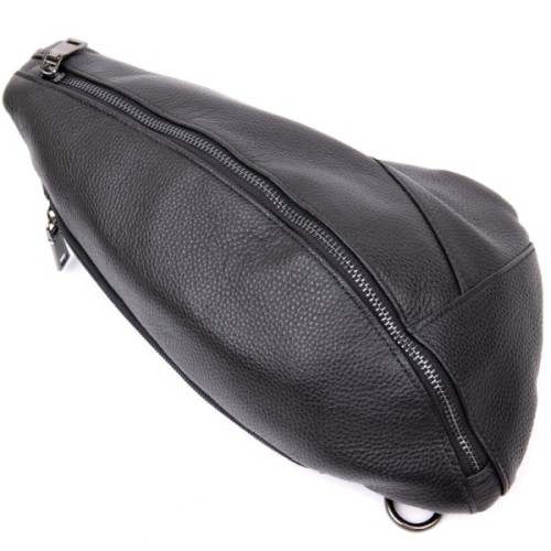 Сумка Vintage Флотар через плече Чорна (20444)