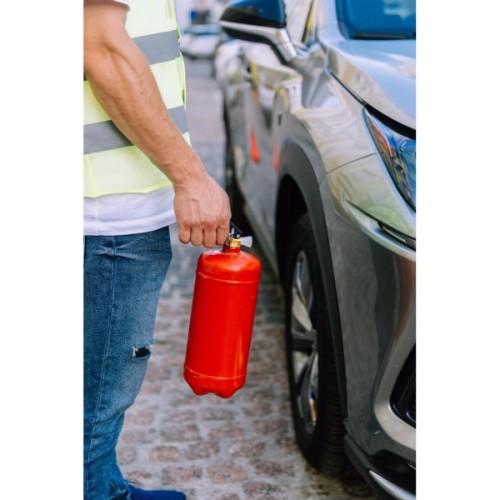 Набір техдопомоги Poputchik з вогнегасником ВП-2 "Економічний" (ВП-2+Знак+Аптечка+Жилет) (33-017-IS)