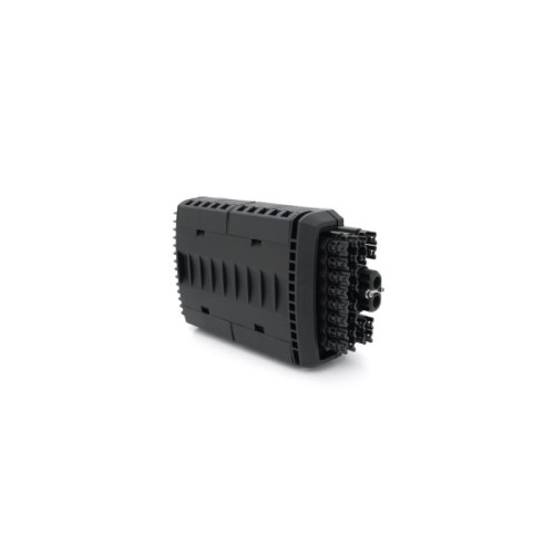 Муфта оптична Merlion 2 вводи, до 4-х касет, до 96 зварок, матеріал ABS (ML-OP-F205)