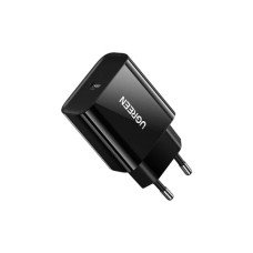 Зарядний пристрій Ugreen USB-C PD20W CD137 black (10191)