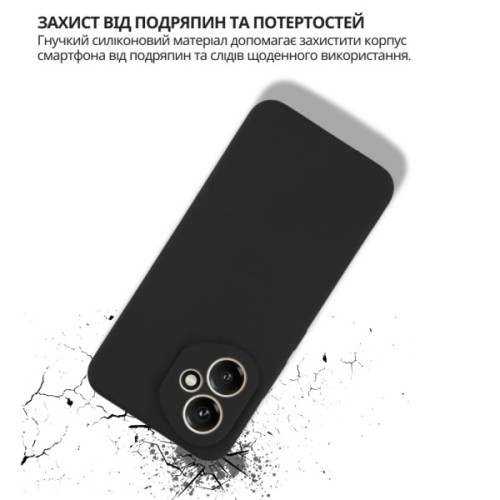 Чохол до мобільного телефона BeCover silicone Honor 400 Black (714944)