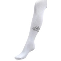 Колготки дитячі UCS Socks зі стразами (M0C0302-2046-13G-white)
