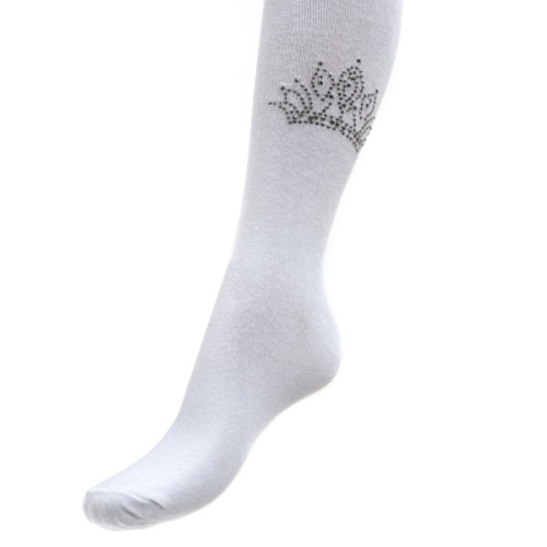 Колготки дитячі UCS Socks зі стразами (M0C0302-2046-13G-white)
