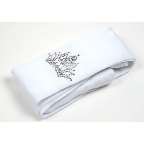 Колготки дитячі UCS Socks зі стразами (M0C0302-2046-13G-white)