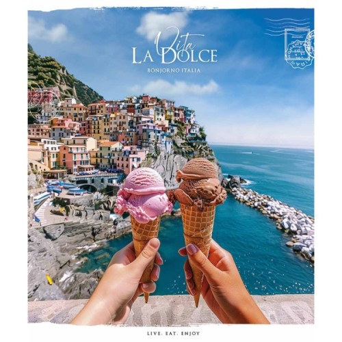 Зошит Школярик Dolce Vita 48 аркушів клітинка (048-3465K)