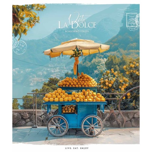 Зошит Школярик Dolce Vita 48 аркушів клітинка (048-3465K)