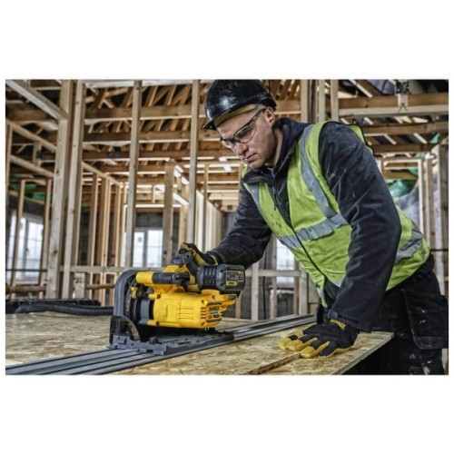Дискова пила DeWALT занурювальна 54В XR FLEXVOLT Li-lon, 165х20 мм, TSTAK (Без АКБ та ЗУ) (DCS520NT)