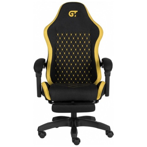 Крісло ігрове GT Racer X-2339 Black/Yellow (X-2339 Fabric Black/Yellow)