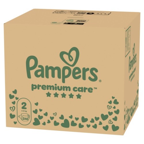 Підгузки Pampers Premium Care Розмір 2 (4-8 кг) 246 шт (8006530223522)