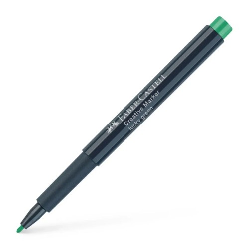 Маркер Faber-Castell для декору Creative Marker Lucky Green, M (1,5 мм), колір зелений (32687)