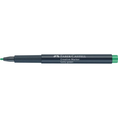 Маркер Faber-Castell для декору Creative Marker Lucky Green, M (1,5 мм), колір зелений (32687)
