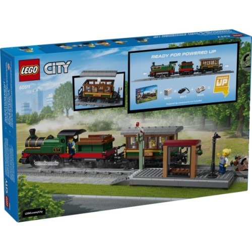 Конструктор LEGO City Старовинний паровоз (60511-)