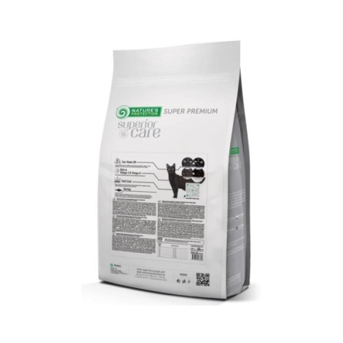 Сухий корм для кішок Nature's Protection Superior Care Dark Cats Grain Free Herring 1.5 кг (NPSC47632)
