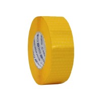 Скотч Optima 48 мм х 300 м Dots, жовтий (O45379)