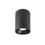 Світильник точковий Videx під лампу GU10 накладний Чорний (VL-SPF14A-B)