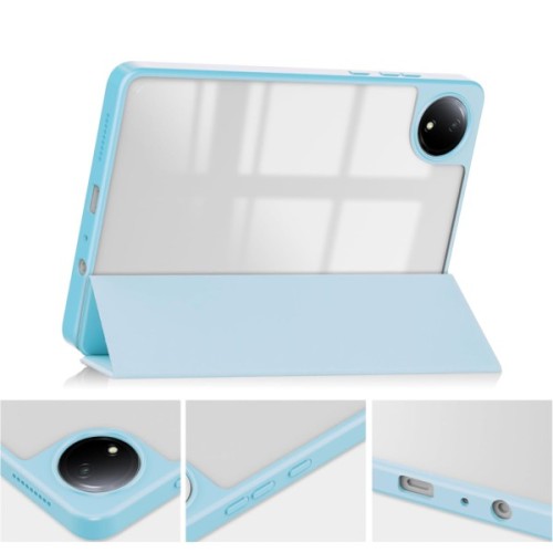 Чохол до планшета BeCover Soft Edge TPU Xiaomi Redmi Pad SE 8.7" Light Blue (712569)