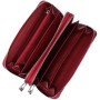 Гаманець ST Leather З лакованої натуральної шкіри Червоний (22692)