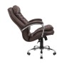 Офісне крісло Richman Валенсія Хром П4 M-2 (Anyfix) Амелі Браун (R00000049726)