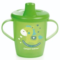 Поїльник-непроливайка Canpol babies Toys 250 мл Зелена (31/200_gre)