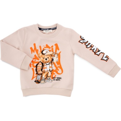 Спортивний костюм дитячий Breeze з ведмедиком (19241-98B-beige)