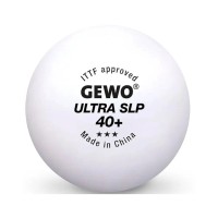М'ячик для настільного теніса Gewo Ultra SLP 40+ ITTF 6 шт (81351200) (931057)