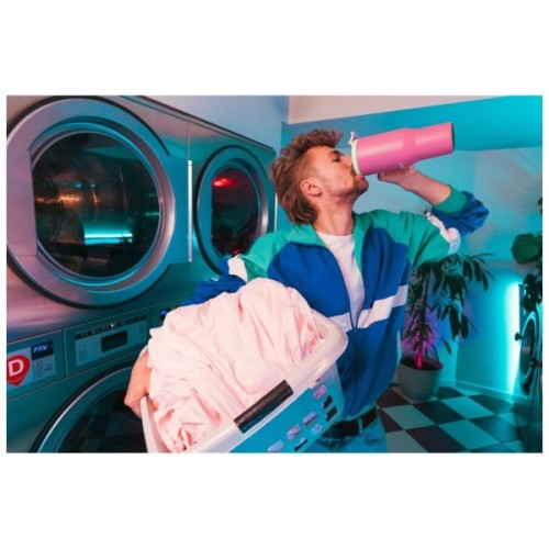 Термокружка Kambukka Rio Bubblegum Mint 950 мл Рожева з м'ятним (11-08004)