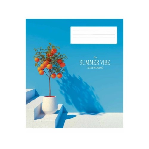 Зошит Школярик Star Summer Vibes 48 аркушів лінія (048-3621L)