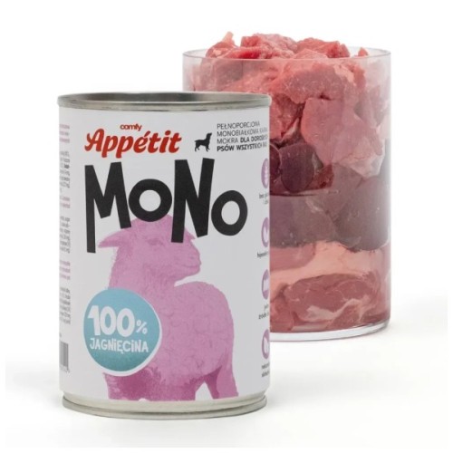 Консерви для собак Comfy Appetit Mono з ягням 400 г (5905546340540)