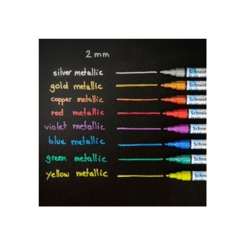 Набір маркерів Schneider металік Paint-It 2,0 мм 4 шт (ML01111502)