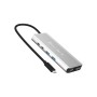 Концентратор J5create USB-С 6-in-1 2xUSB 3.2 + USB-C PD 100W + USB-C + HDMI 8K + RJ45 2.5Gbps aluminum (JCD403-N)
